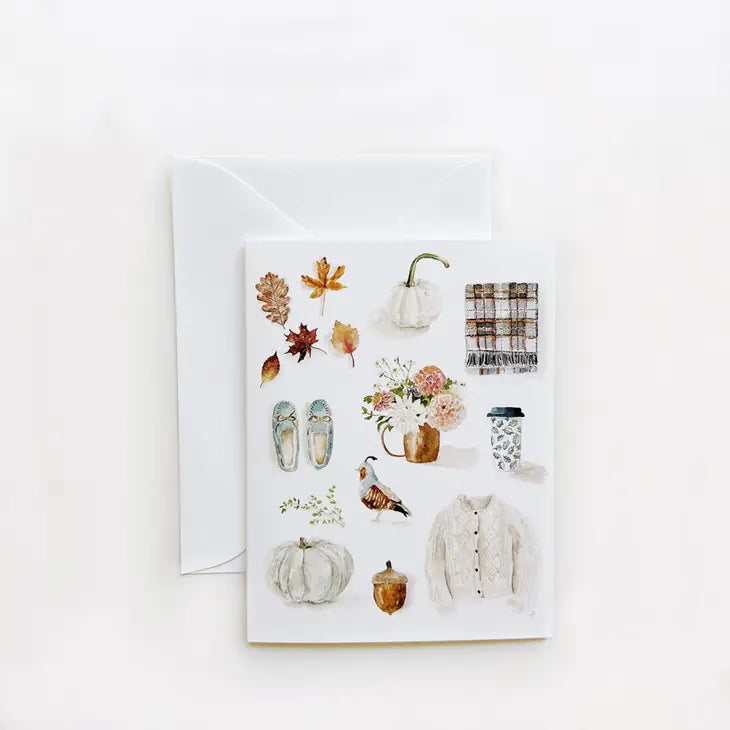 Autumn Notecards by emily lex