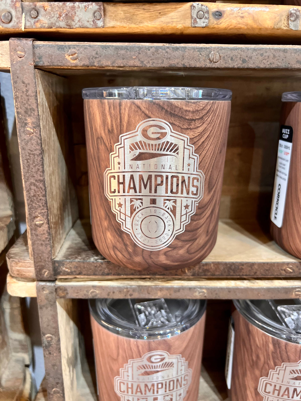 UGA Walnut Buzz Cup Corkcicle Lake And Laurel Company