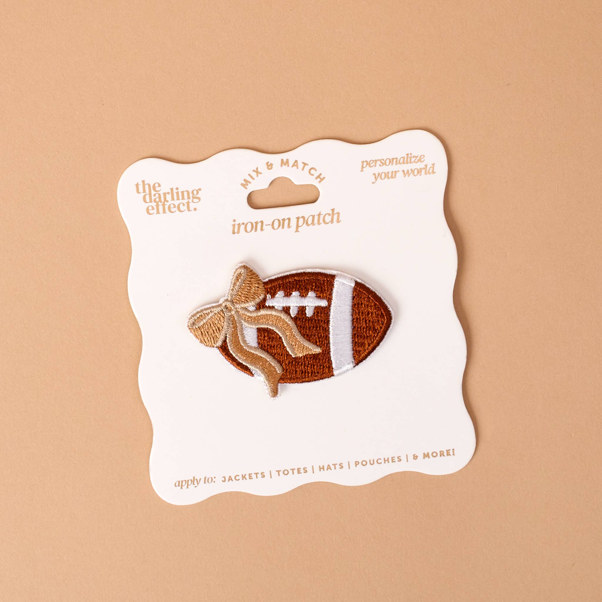 Mix & Match Iron-On Patch-Fab Football