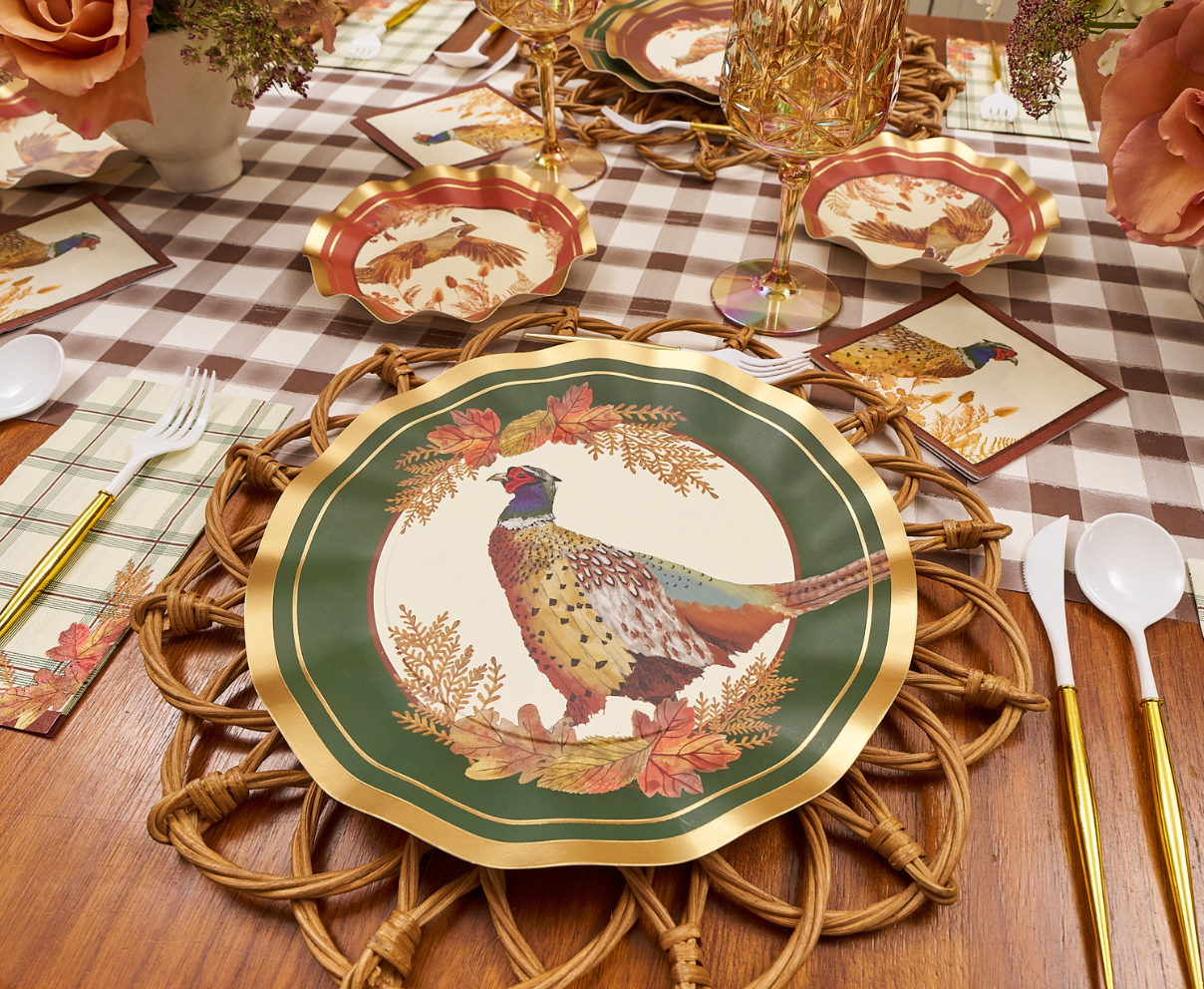 Woodland Harvest Dinner Plates/8pk