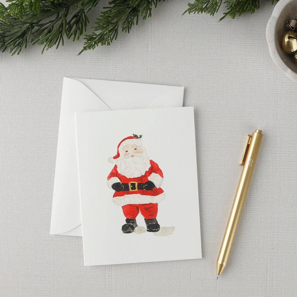 Classic Christmas Notecard Set by emily lex