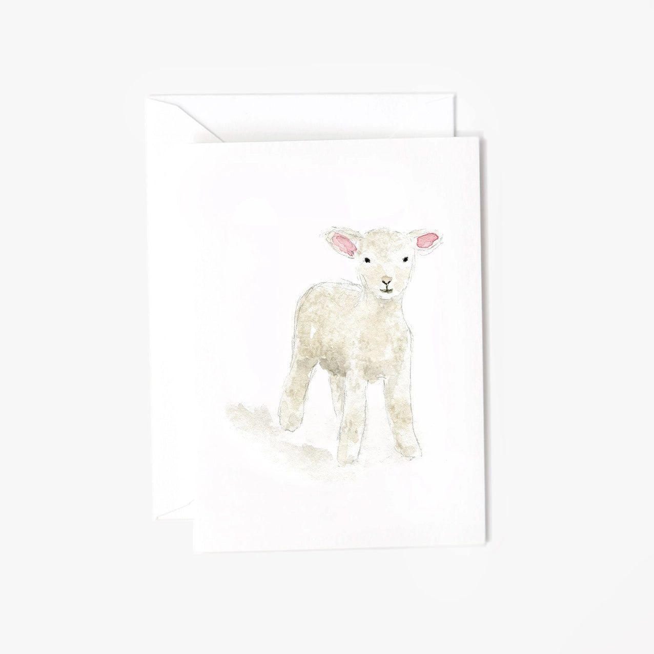 Lamb Mini Notecard by Emily Lex