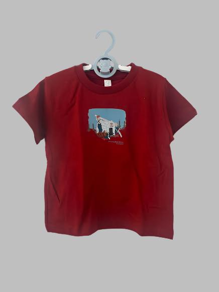 Jen Harkness Kids T-shirts, Red, Do Everything In Love