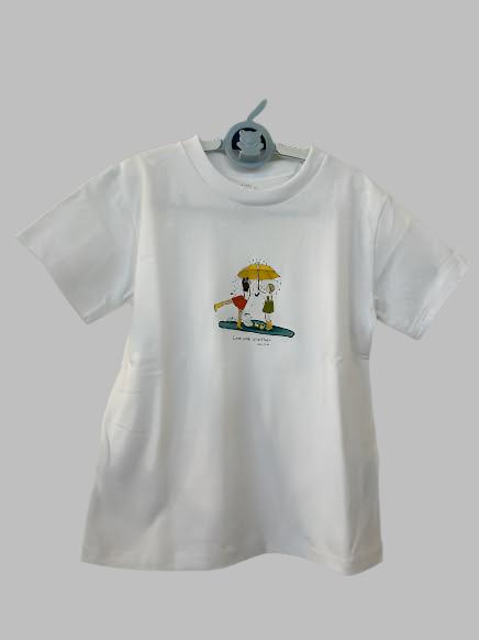 Jen Harkness Kids T-shirts, White, Love One Another