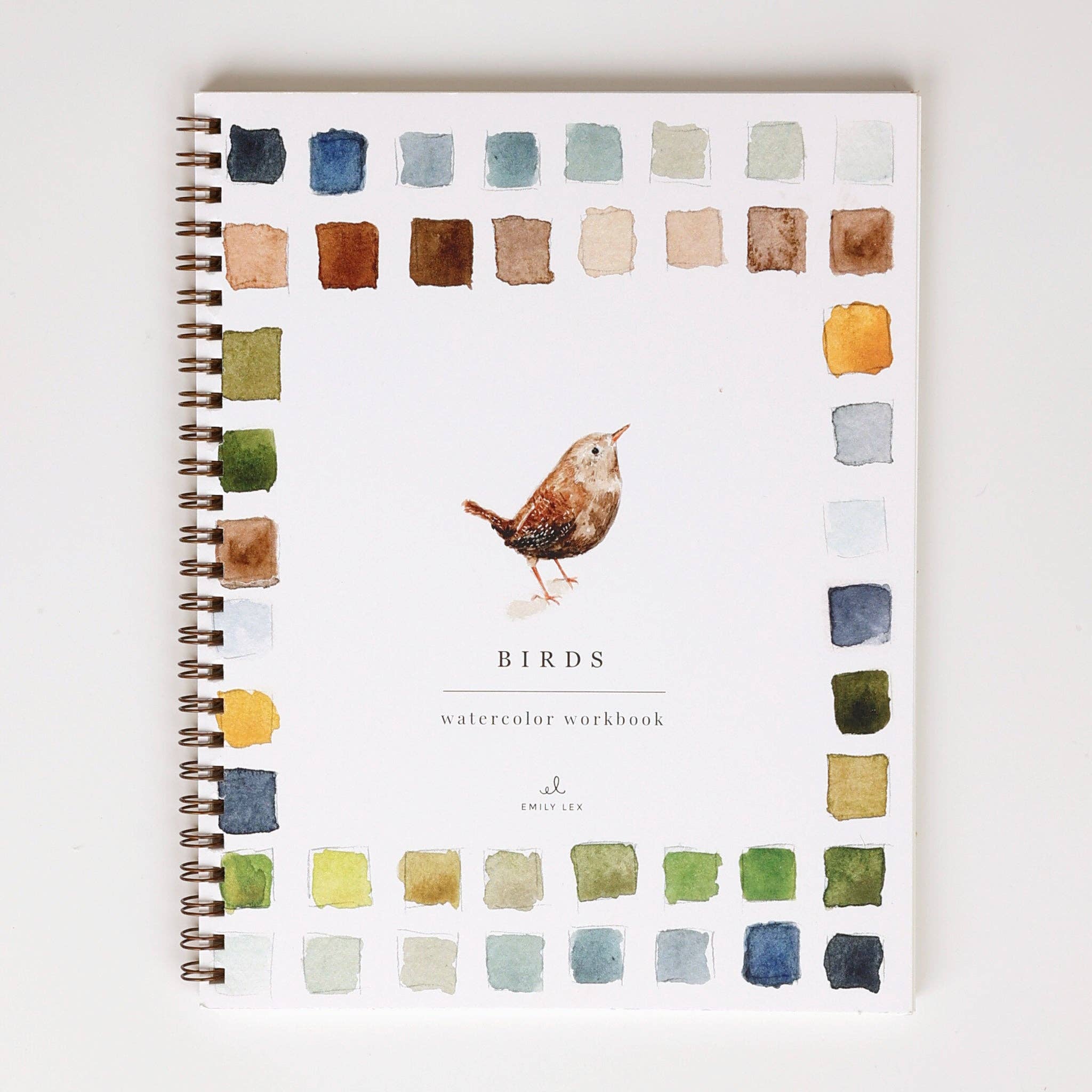 Birds Watercolor Workbook by Emily Lex