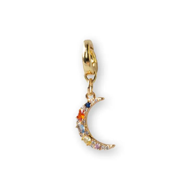 Moon Charm | Charm Necklace or Bracelet