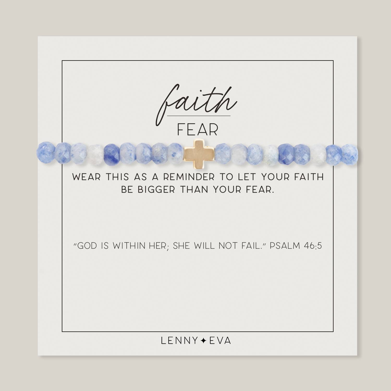 Faith Over Fear Bracelet