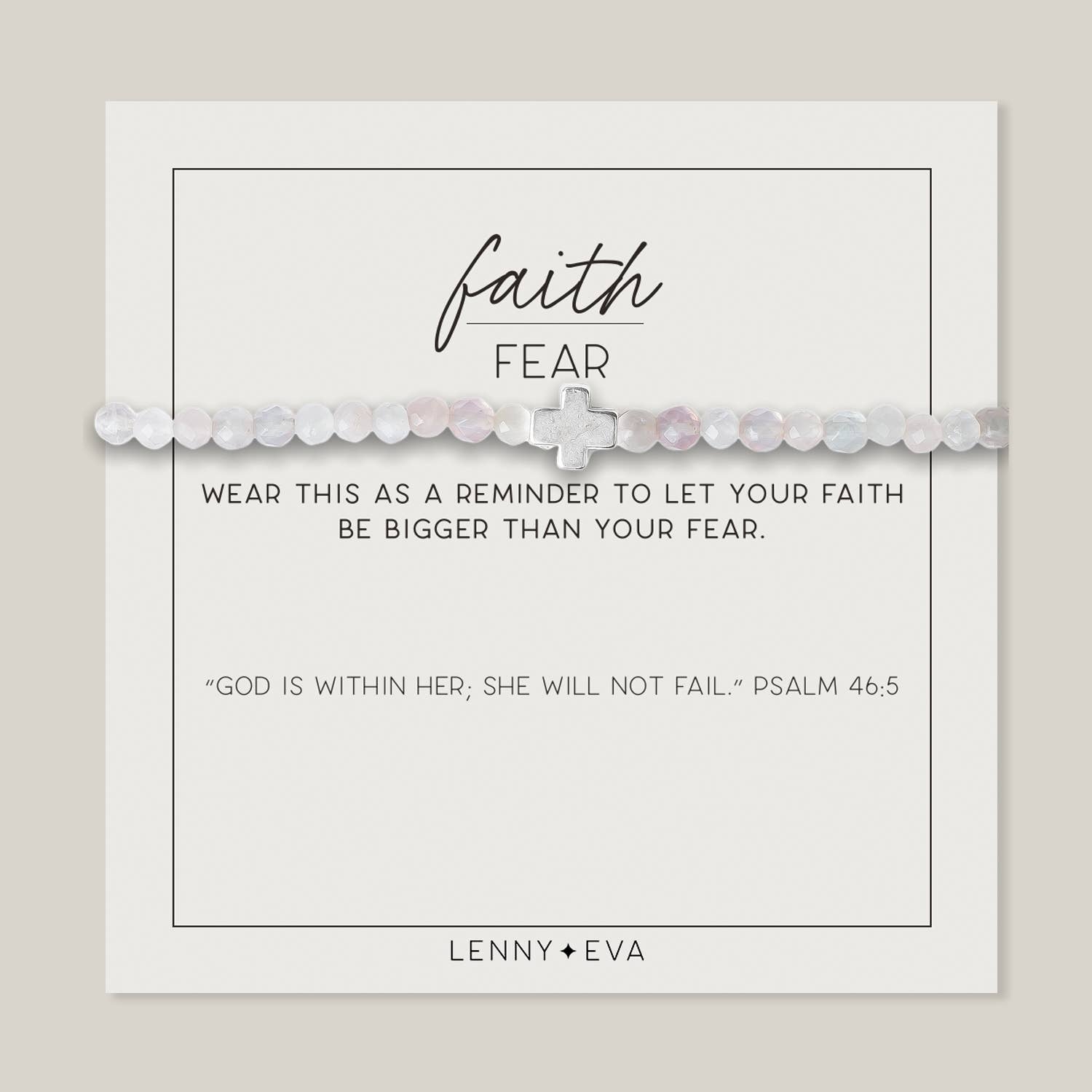 Faith Over Fear Bracelet
