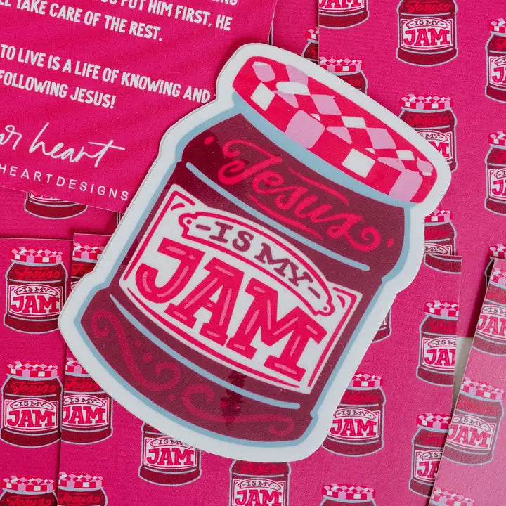 Jesus Is My Jam Sticker