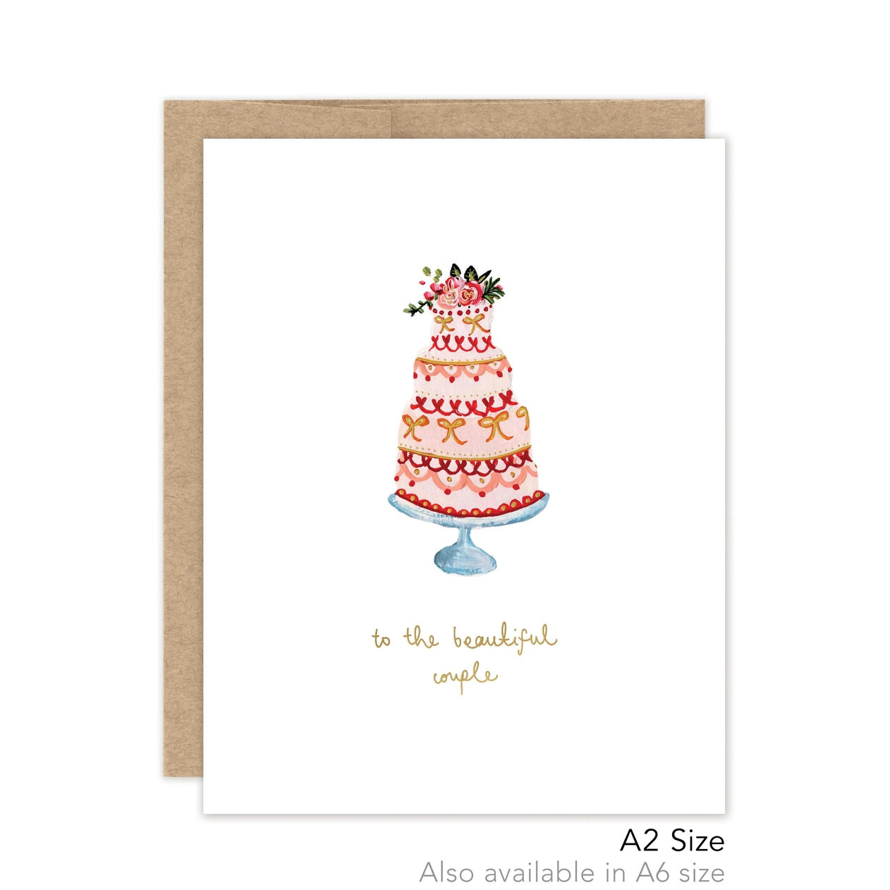 Wedding Cake To the Beautiful Couple