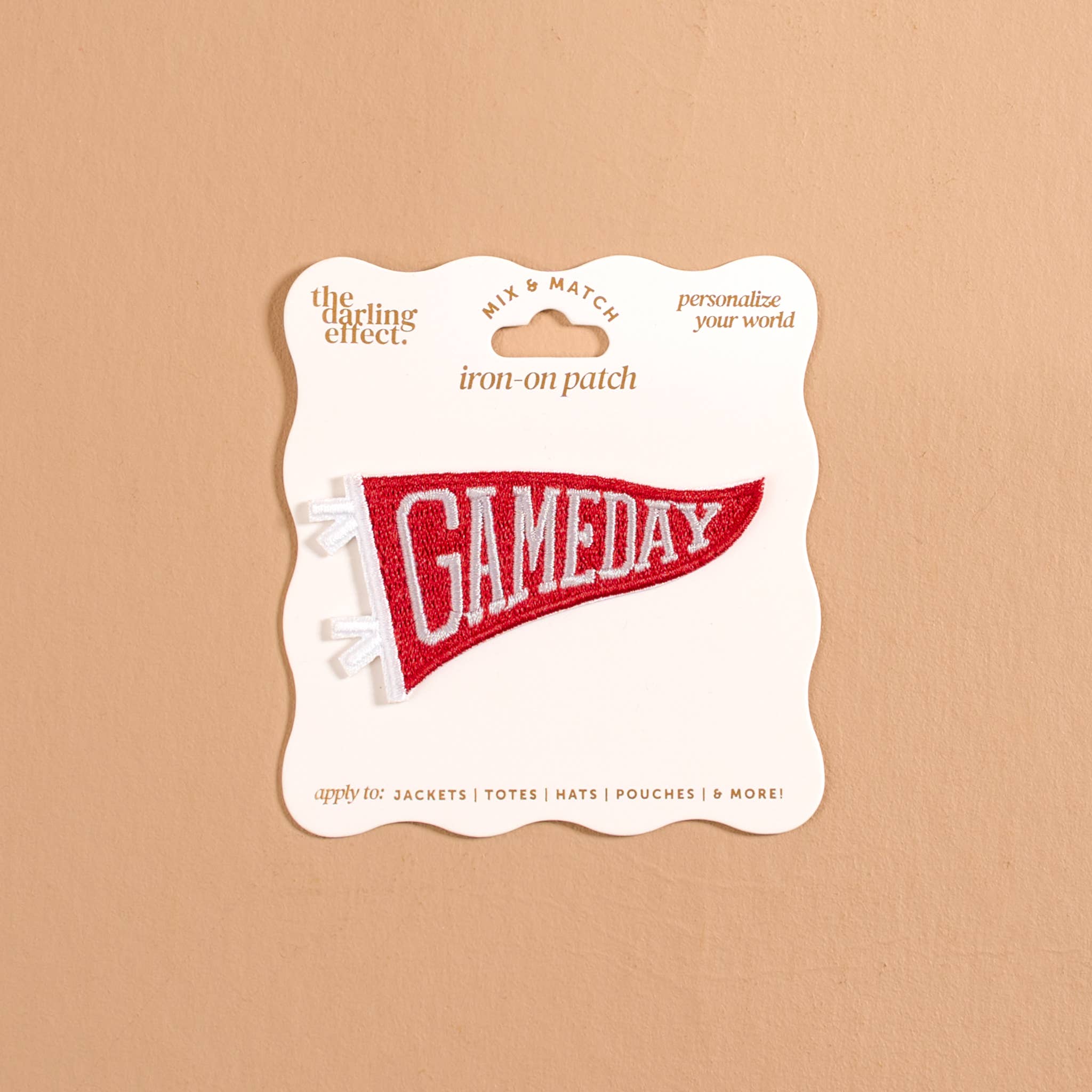 Mix & Match Iron-On Patch-Gameday