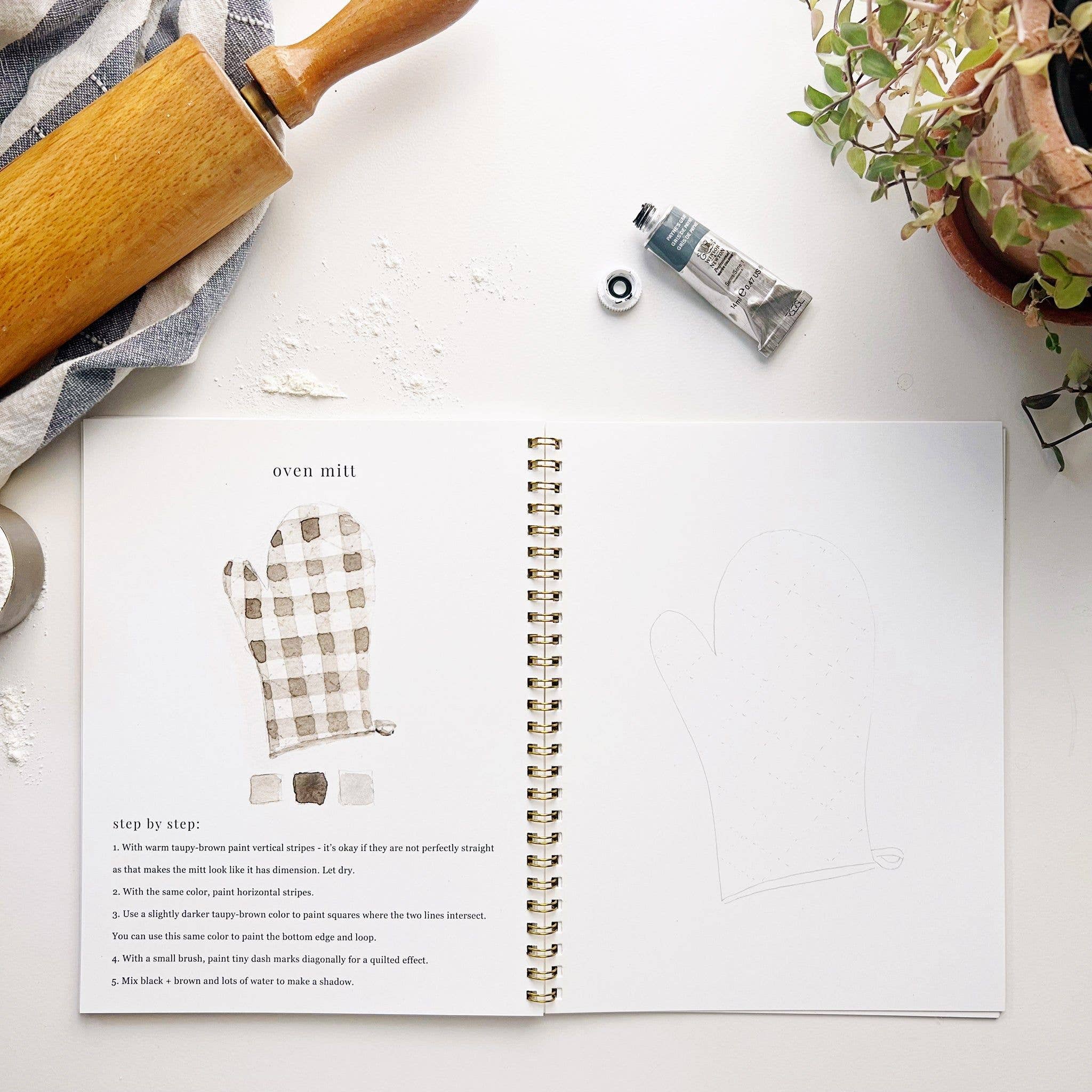 Baking Watercolor Workbook by Emily Lex