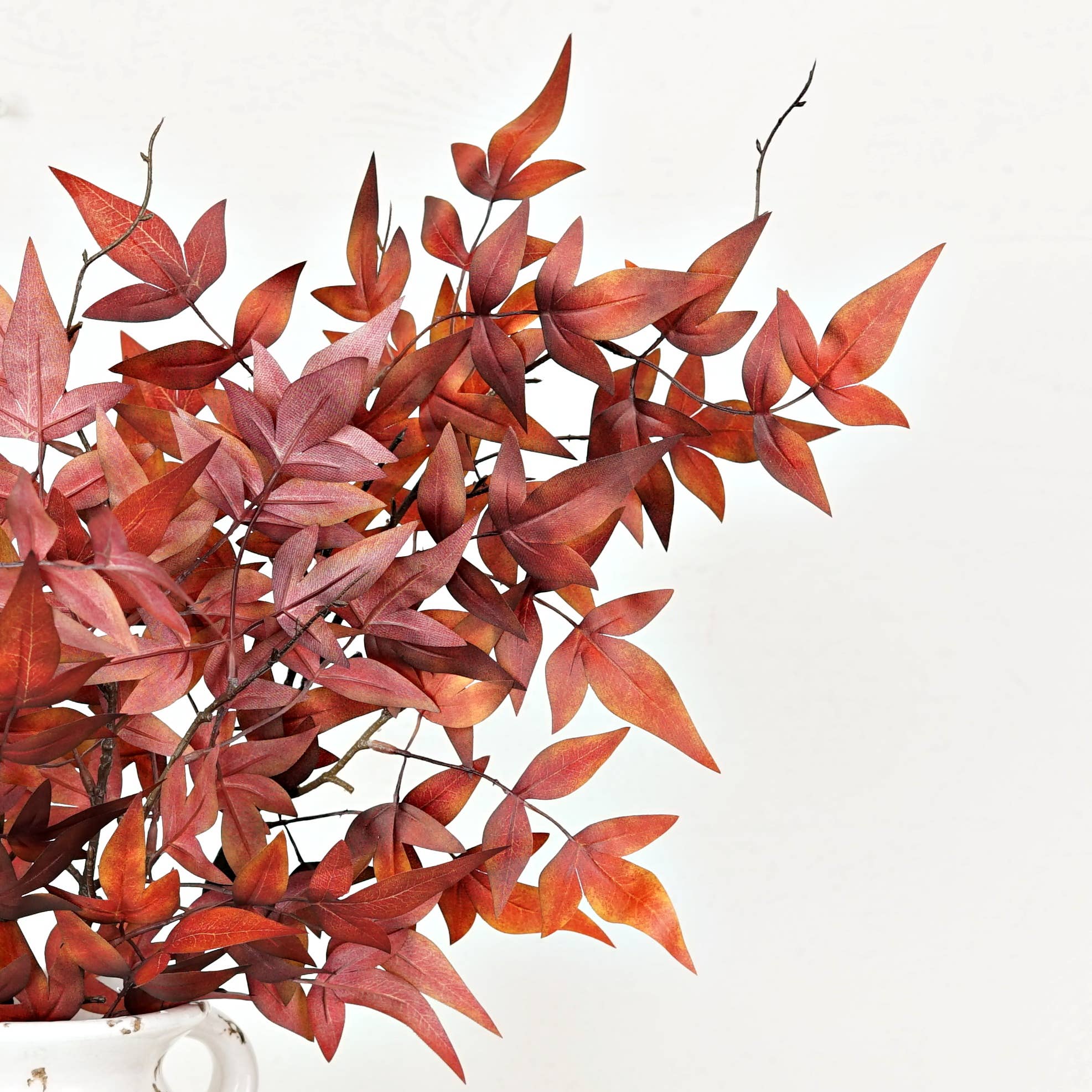 530655- 24in Spray-Dark Burgundy Japanese Maple Leaves