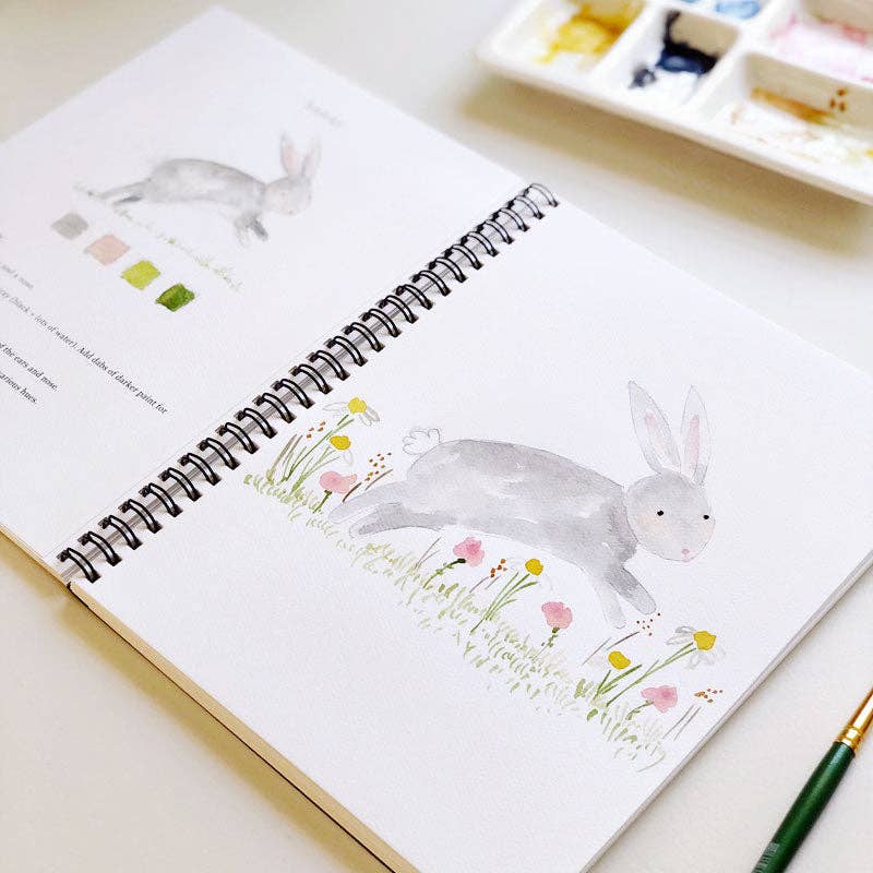 Animals Watercolor Workbook by emily lex