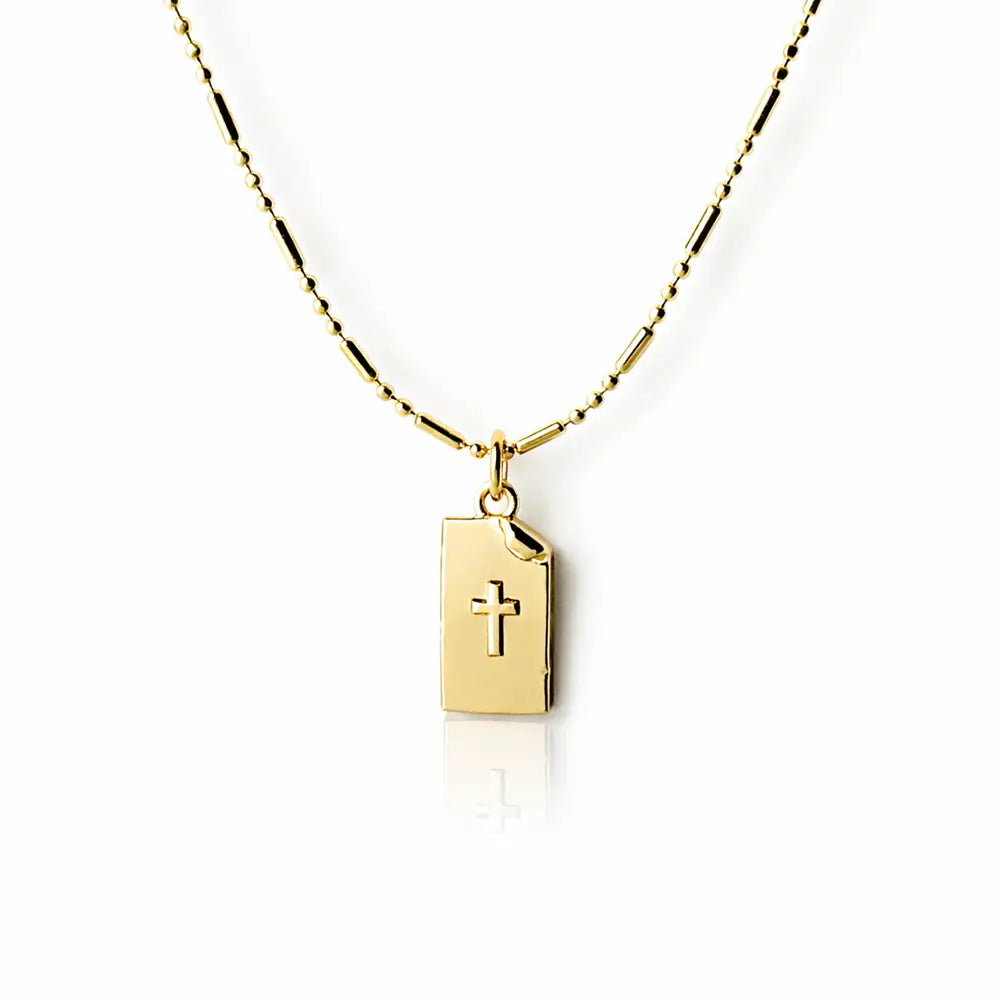 Storytellers Necklace-Cross