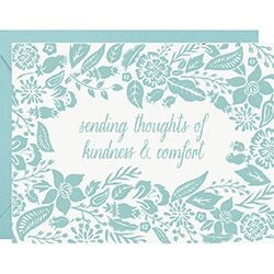 Thoughts of Comfort Sympathy Card