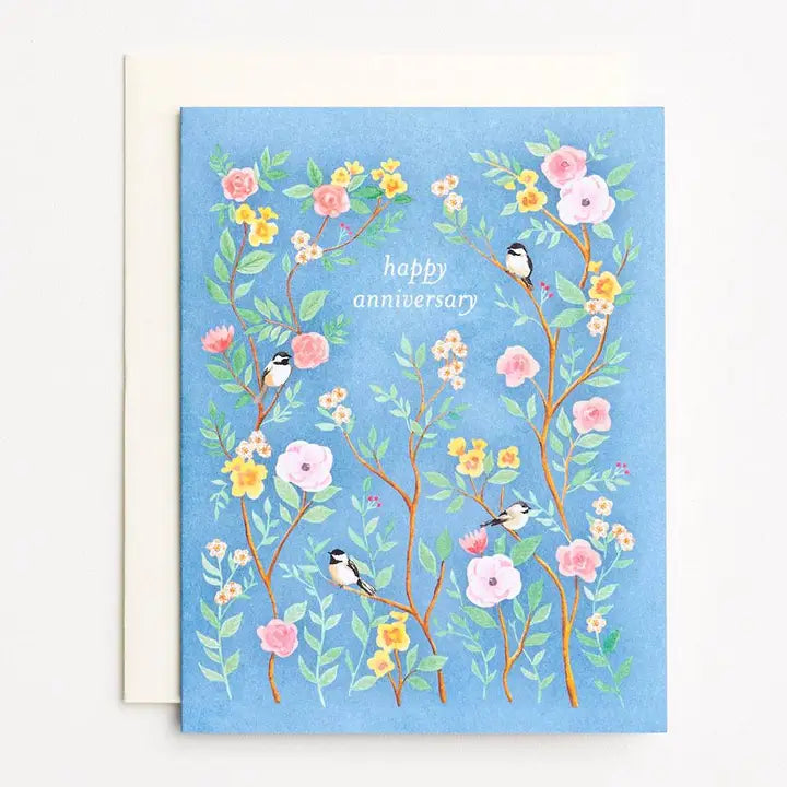 Chinoiserie Anniversary Card