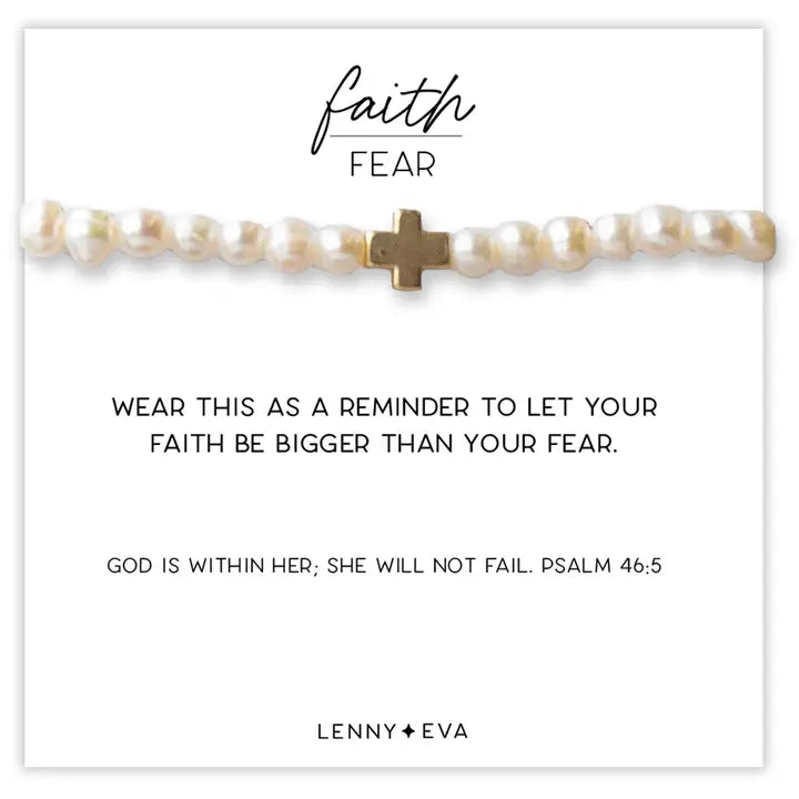 Faith Over Fear Bracelet