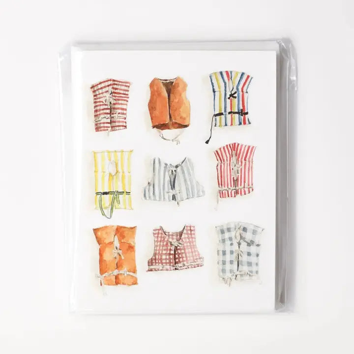 Boat Coats Notecards