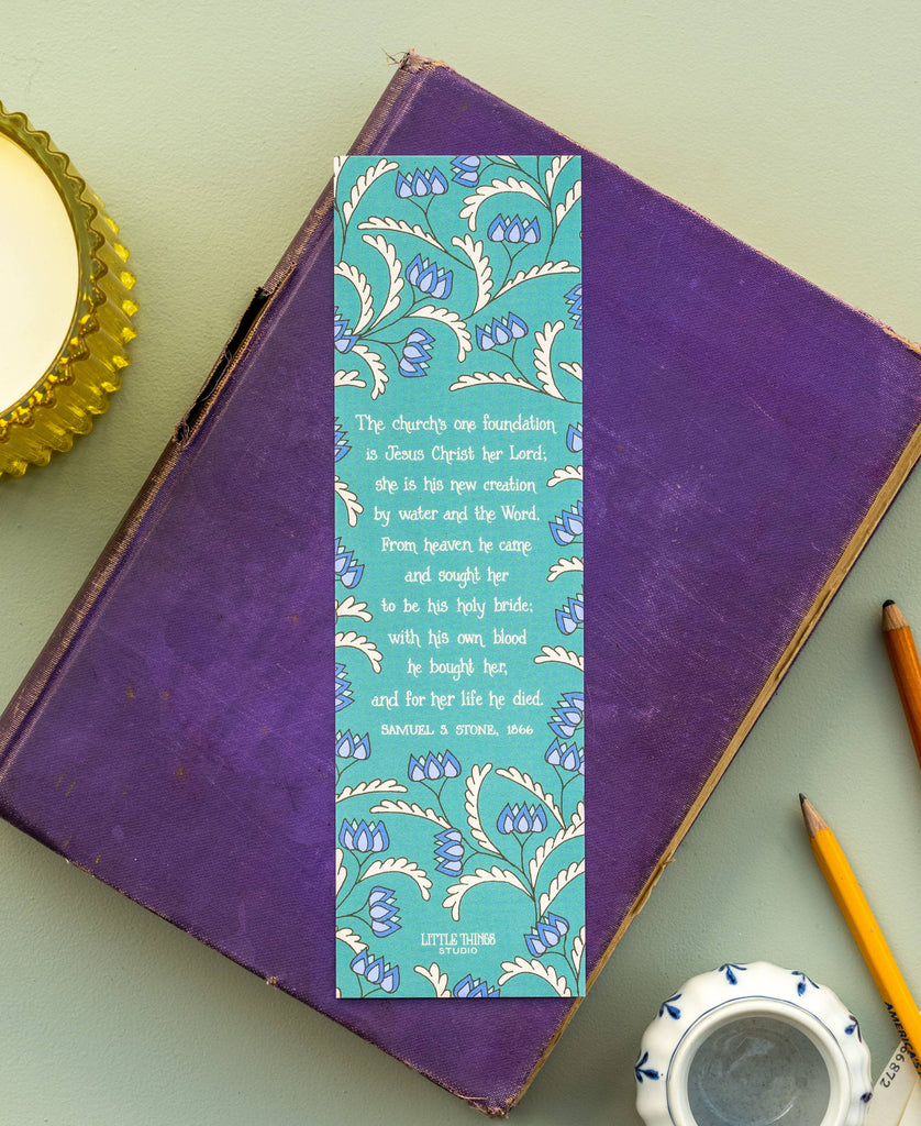 One Hymn Bookmark from the Beecher set