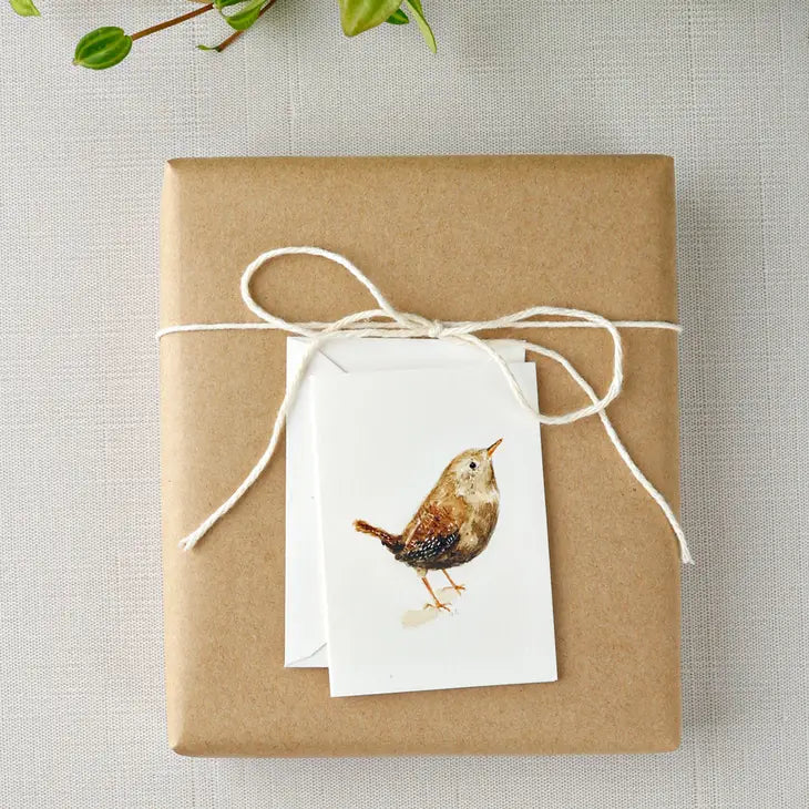 Wren Mini Notecard by emily lex