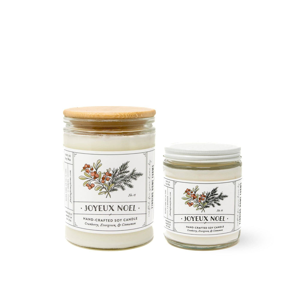 Soy Candle, Joyeux Noel, Holiday / Christmas Scent: Large