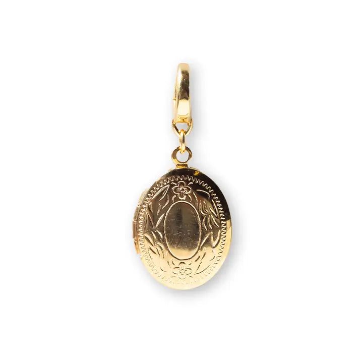 Locket Charm, Gold