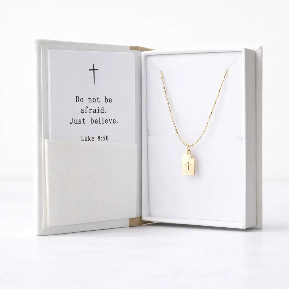 Storytellers Necklace-Cross