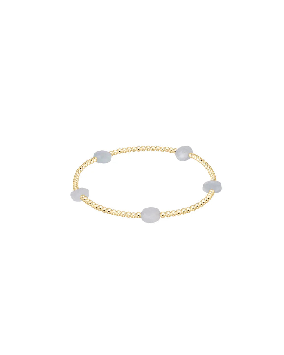 Enewton - Gemstone - Admire Small Gem 2mm in Aquamarine