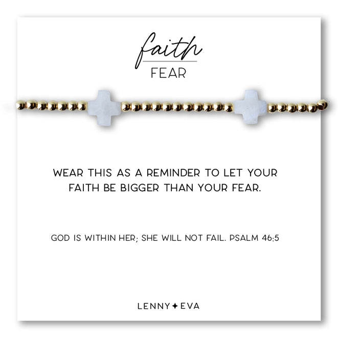 Faith Over Fear Bracelets and Necklaces