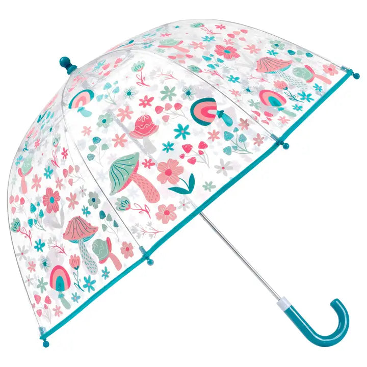 Clear Color Changing Umbrella - Mushroom