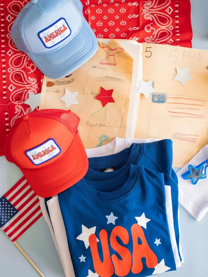 Magpies | Red America Trucker | Kids