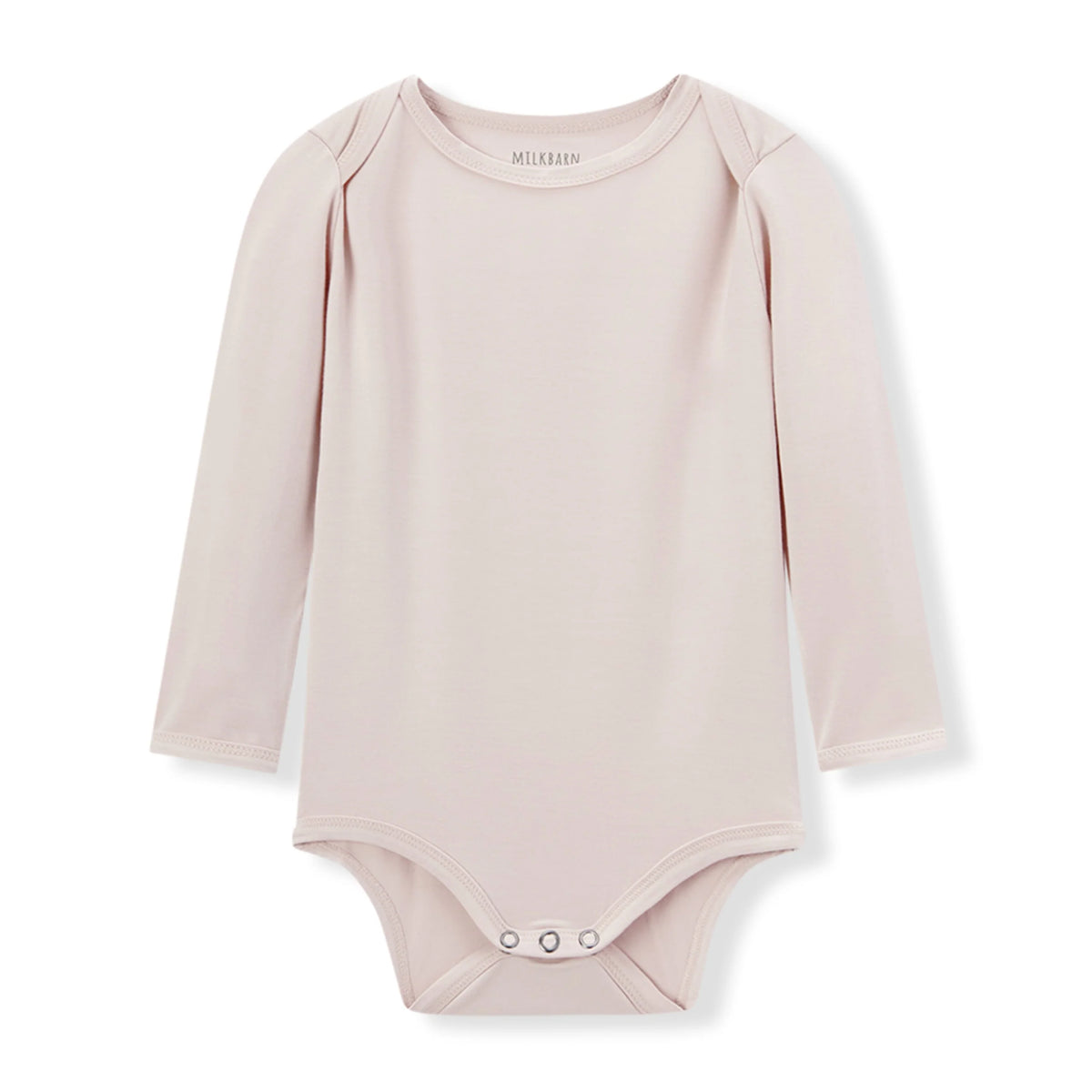 Sepia Rose Luxe Solid Long Sleeve One Piece