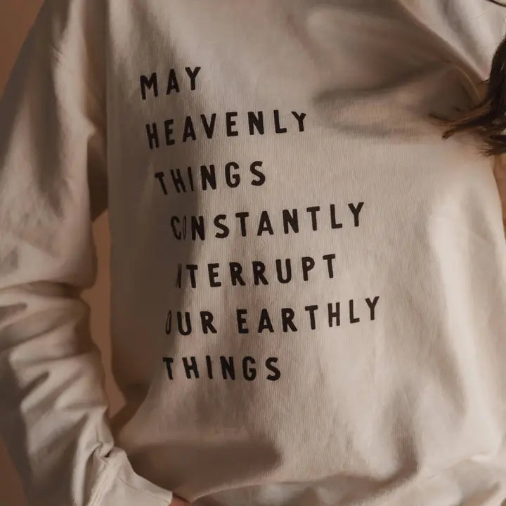 Heavenly Things Pullover- Ivory