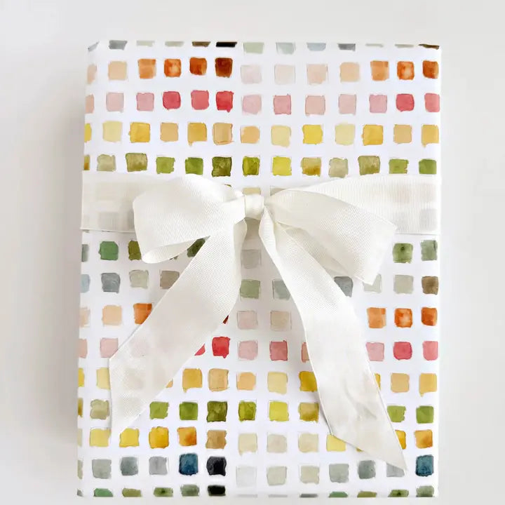 Paint Swatch Gift Wrapping Paper