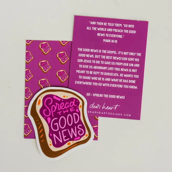Spread the Good News Sticker
