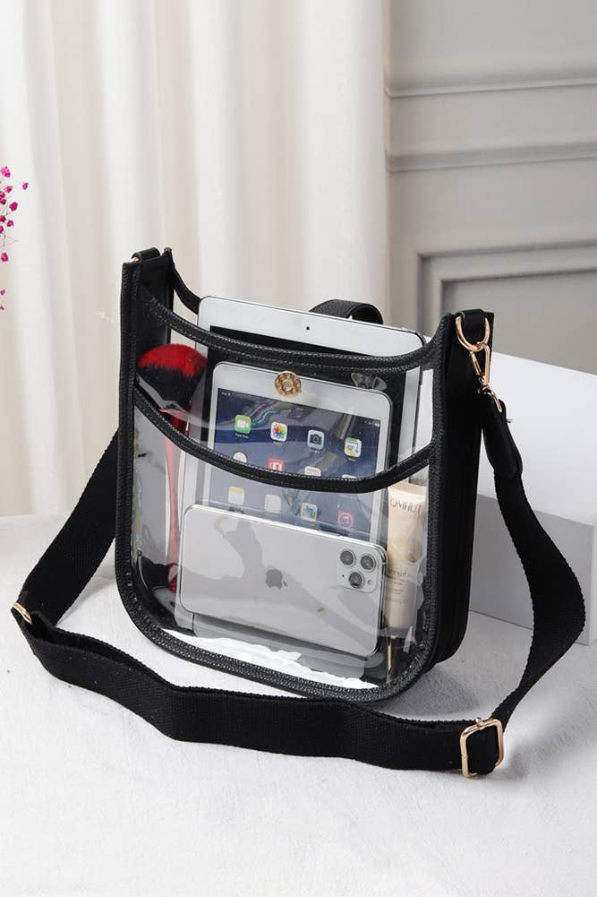 Clear Stadium Crossbody Bag