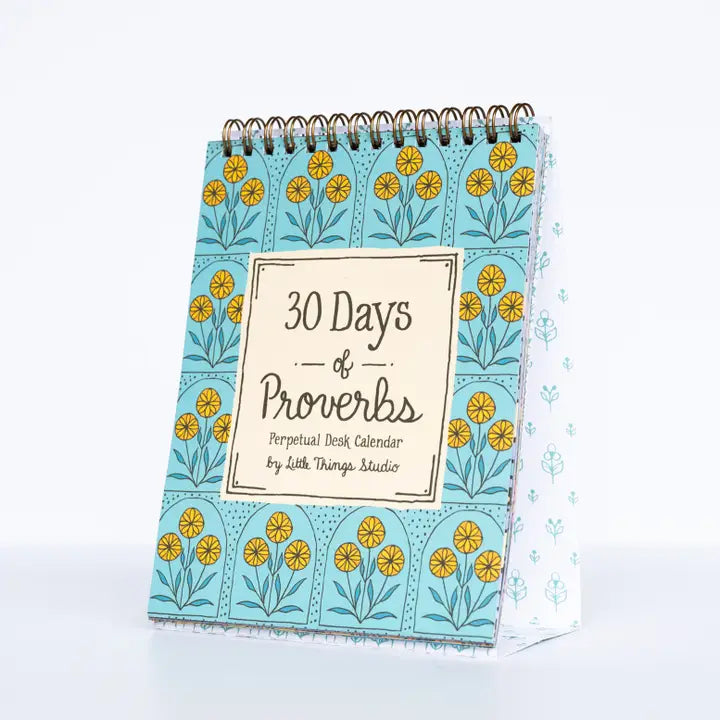 30 Days of Proverbs Perpetual Calendar - Soft