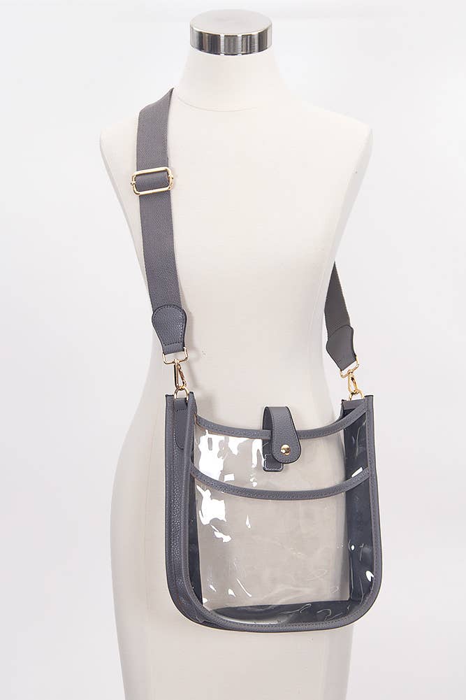 Clear Stadium Crossbody Bag
