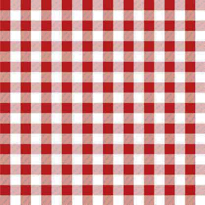 Paper Cocktail Napkins - Taverna Red Picnic Patriotic