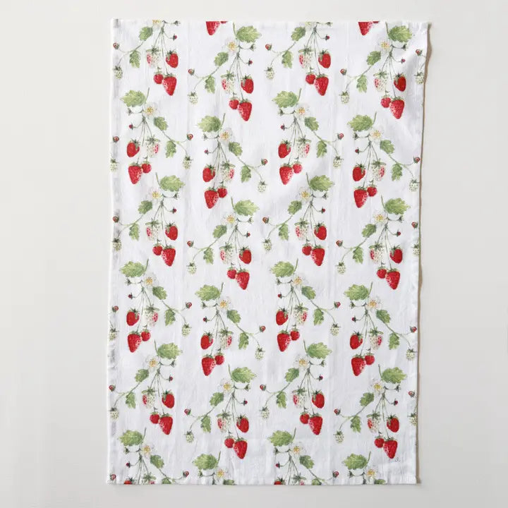 Emily Lex - Strawberry Tea Towel