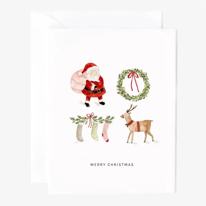 Merry Christmas Santa By Emily Lex