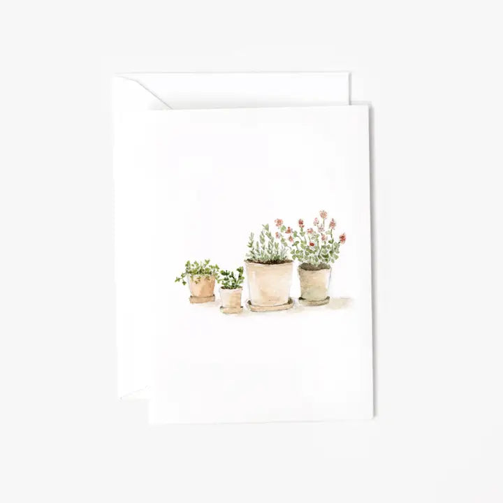 Herbs Mini Notecard - emilylex