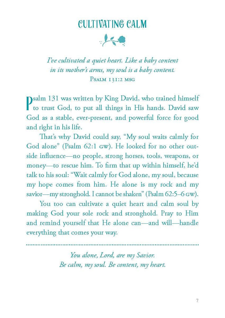 Worry Less Pray More Devotional