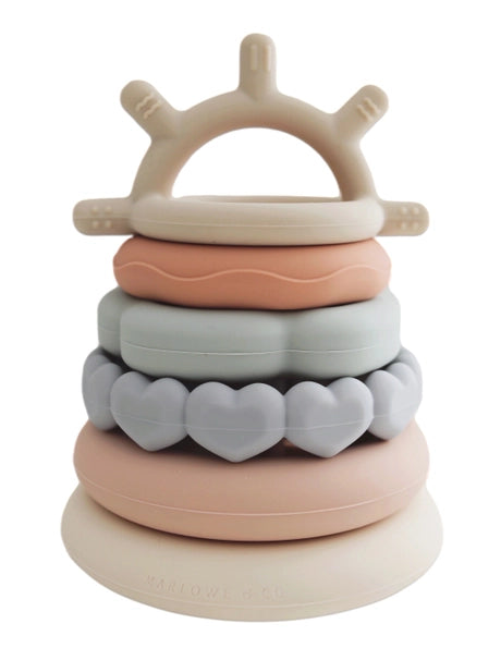 Classic Stacking Teething Ring Toy