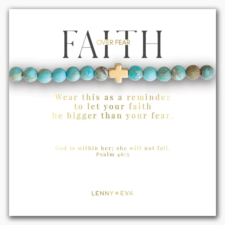 Faith Over Fear Bracelet