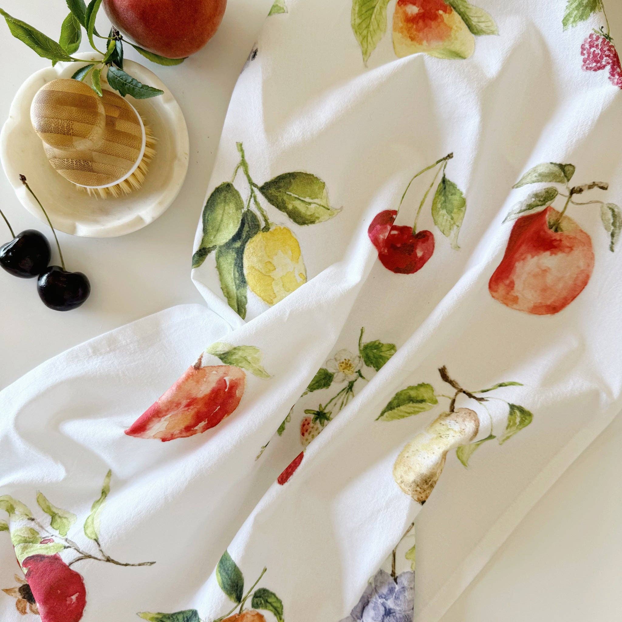 Emily Lex - Fruit Tea towel