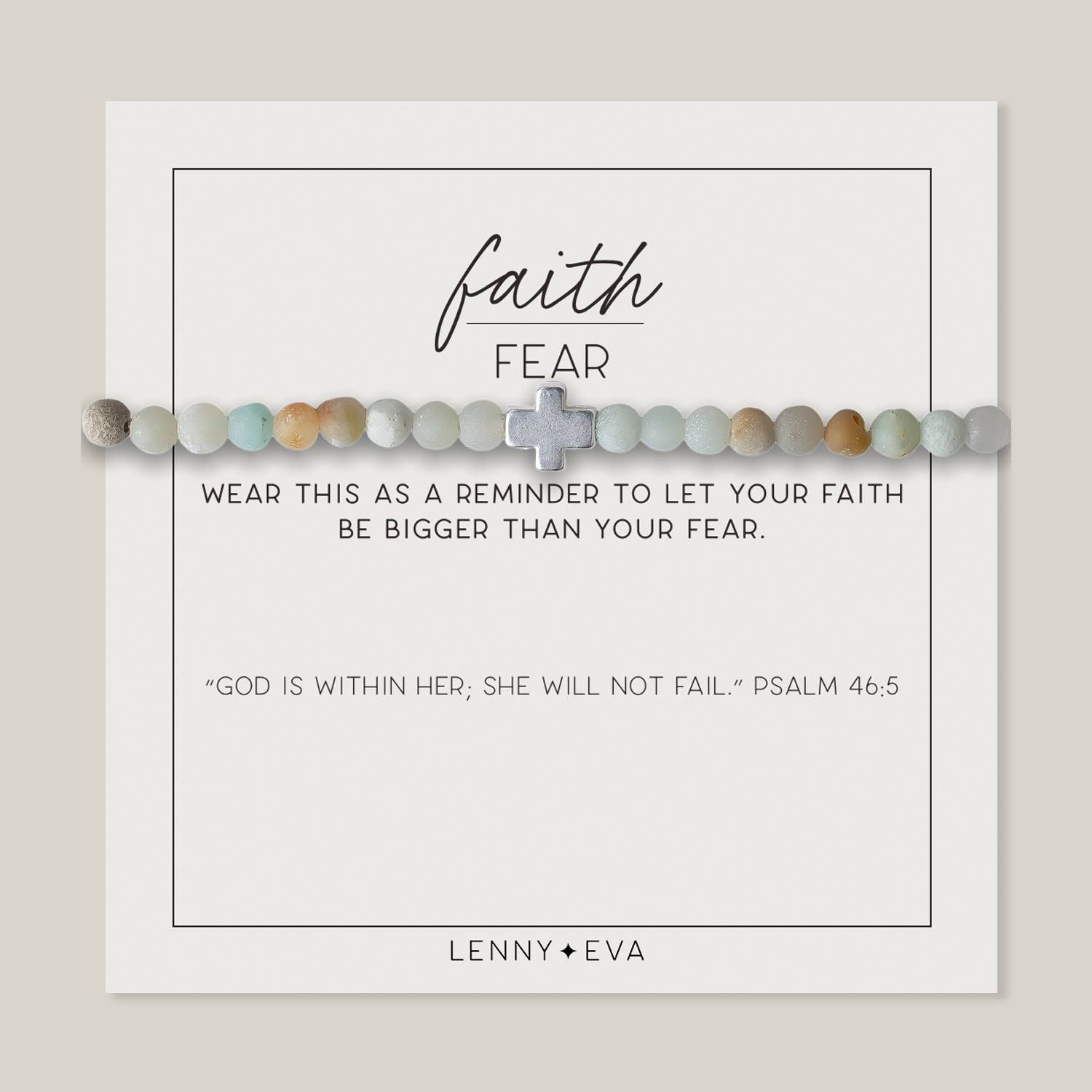Faith Over Fear Bracelet