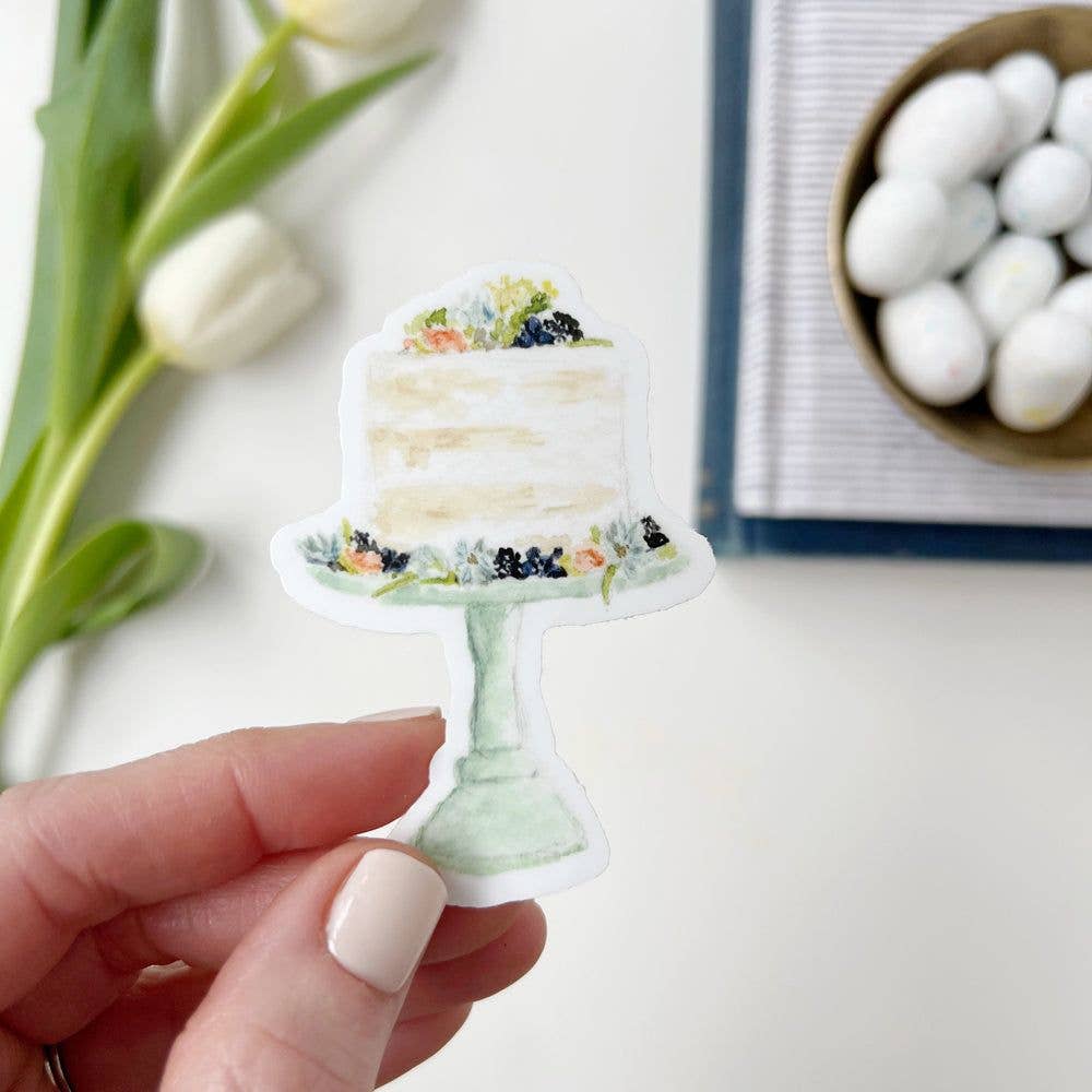 Cake sticker