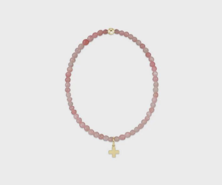 Enewton - Gemstone Classic Gem 3mm Bracelet in Pink Opal